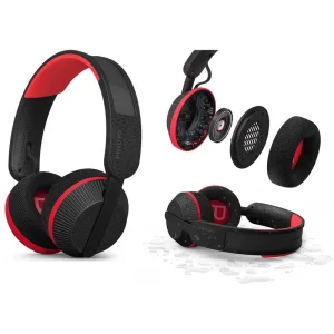Навушники Over-ear Philips TAA6219 BT 5.4, IP55, Solar Power, SBC, AAC, Wireless, Mic, TAA6219BK/00 UA
